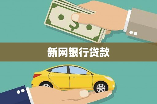 南安新网银行贷款
