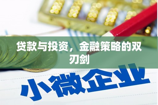 南安贷款与投资，金融策略的双刃剑