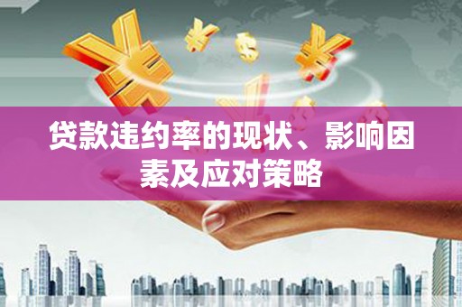 南安贷款违约率的现状、影响因素及应对策略