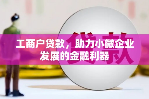 南安工商户贷款，助力小微企业发展的金融利器