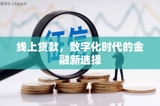 南安线上贷款，数字化时代的金融新选择