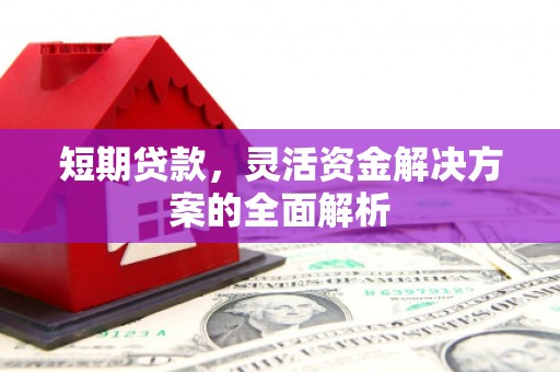南安短期贷款，灵活资金解决方案的全面解析