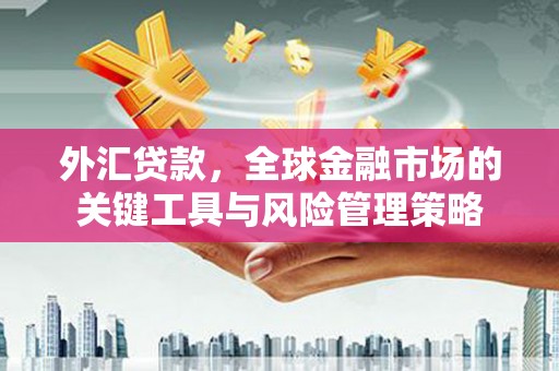 南安外汇贷款，全球金融市场的关键工具与风险管理策略