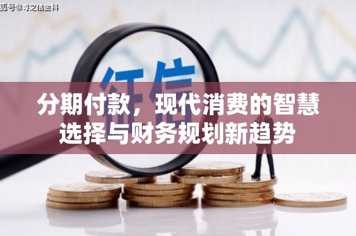 南安分期付款，现代消费的智慧选择与财务规划新趋势