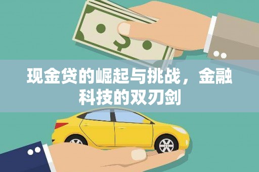 南安现金贷的崛起与挑战，金融科技的双刃剑