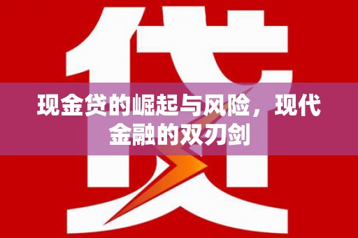 南安现金贷的崛起与风险，现代金融的双刃剑