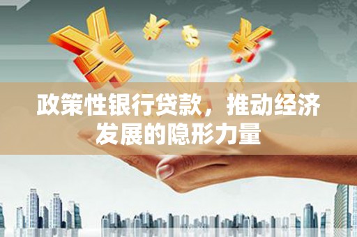 南安政策性银行贷款，推动经济发展的隐形力量