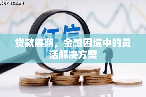 南安贷款展期，金融困境中的灵活解决方案