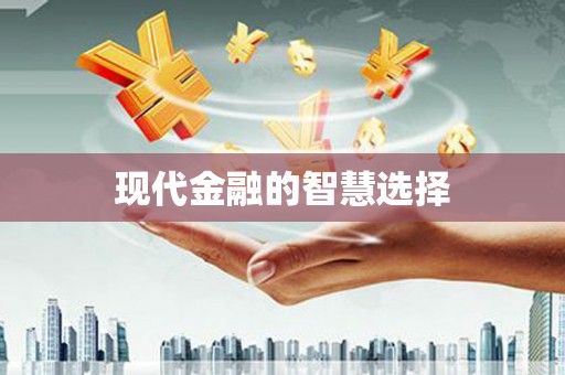 南安现代金融的智慧选择