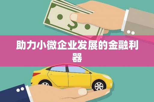 南安助力小微企业发展的金融利器