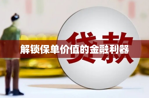 南安解锁保单价值的金融利器