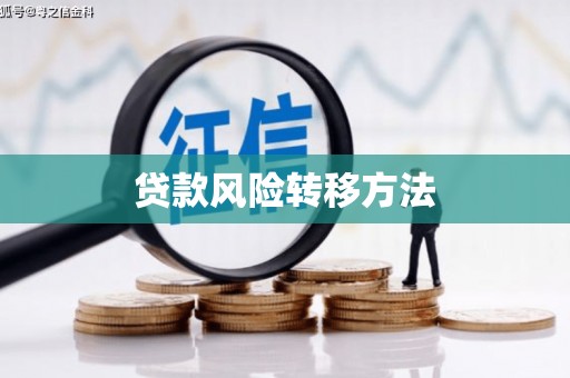 南安贷款风险转移方法