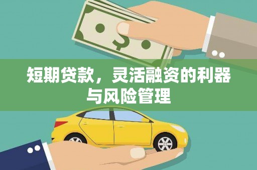 南安短期贷款，灵活融资的利器与风险管理