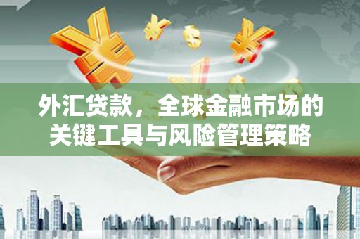 南安外汇贷款，全球金融市场的关键工具与风险管理策略