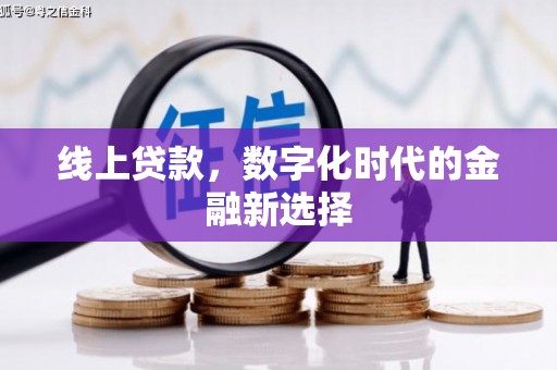 南安线上贷款，数字化时代的金融新选择