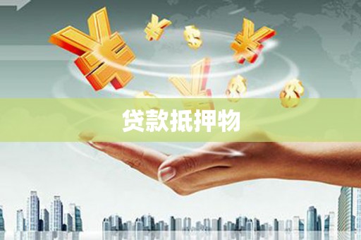 南安贷款抵押物