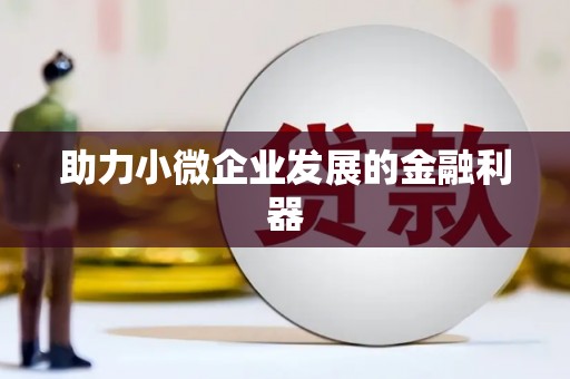 南安助力小微企业发展的金融利器