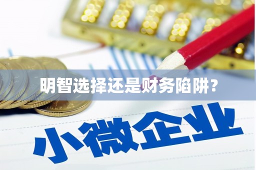 南安明智选择还是财务陷阱？