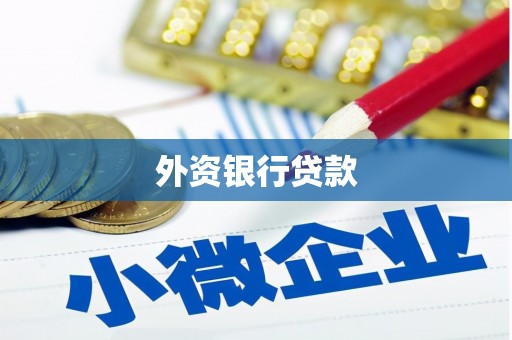南安外资银行贷款